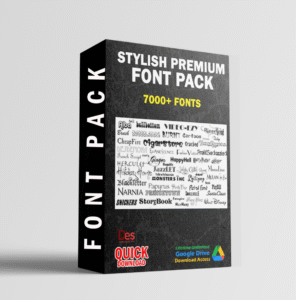 7000+ Fonts & Icon Mega Pack