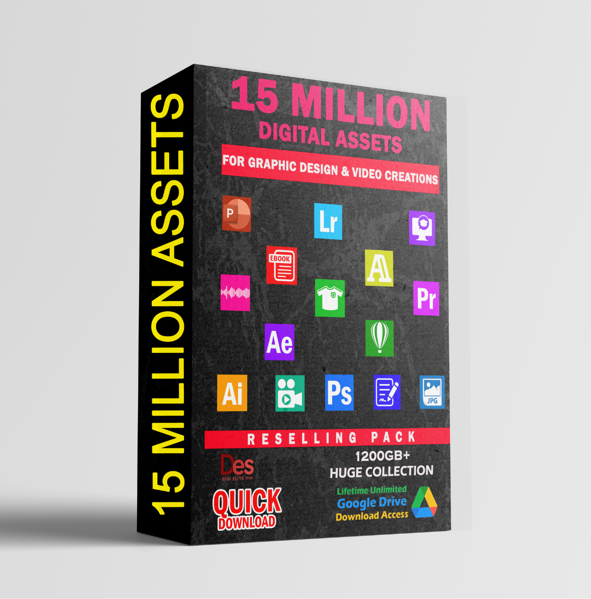 π 15 Million+ Digital Assets Ultimate Bundle π¨π»π